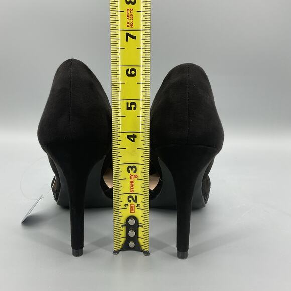 NEW Apt 9 Women’s Oslynn Studded Pointed D’Orsay Pumps Black Size 6 - Picture 4 of 10